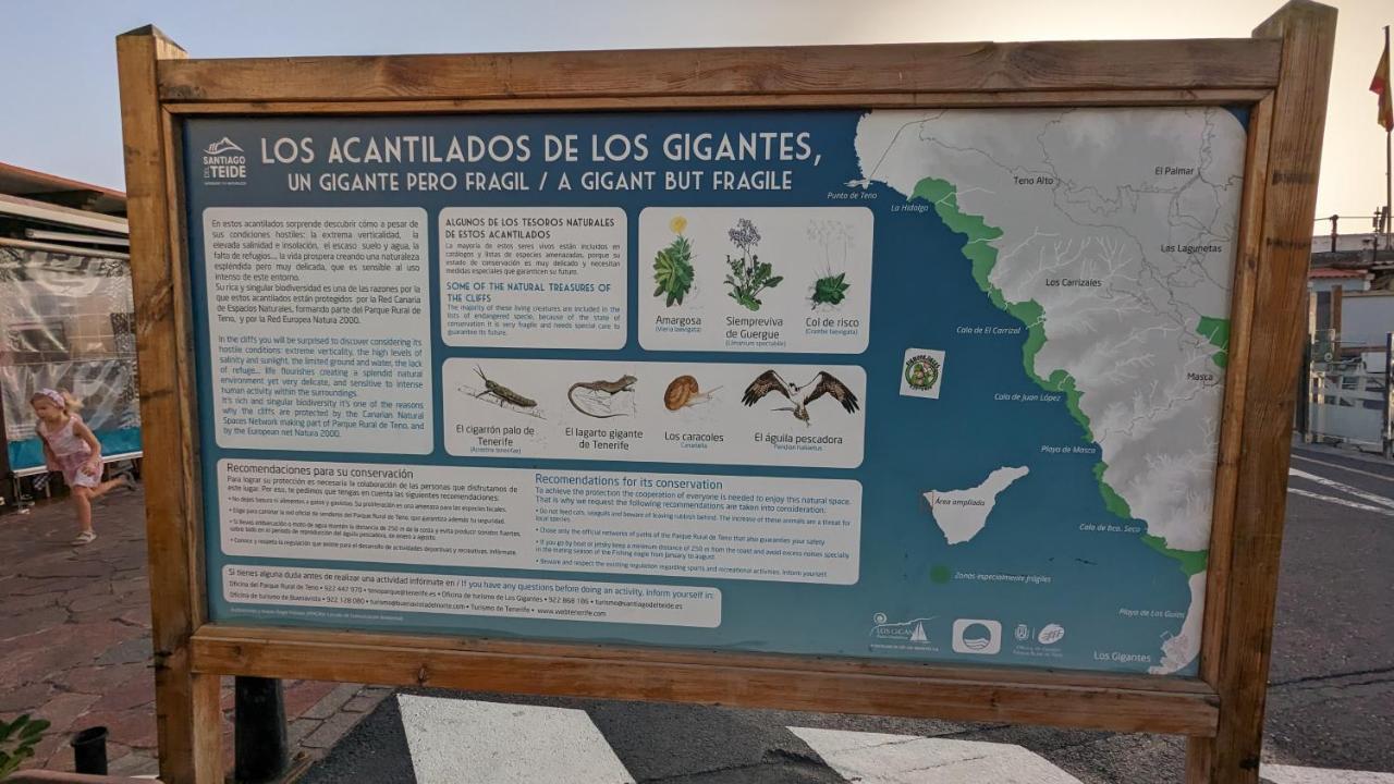 Apartamento Concanas - Los Gigantes Centre Acantilado de los Gigantes Exterior foto